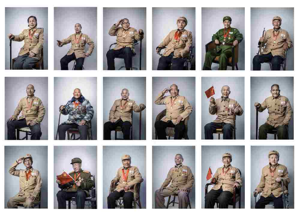 与时间赛跑的摄影师已为165位抗美援朝老兵拍肖像丨面孔