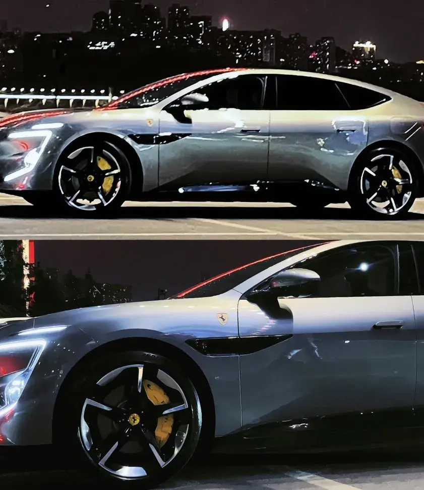 法拉利电动suv在国内上路了?原来是民间大神的"阿维法"