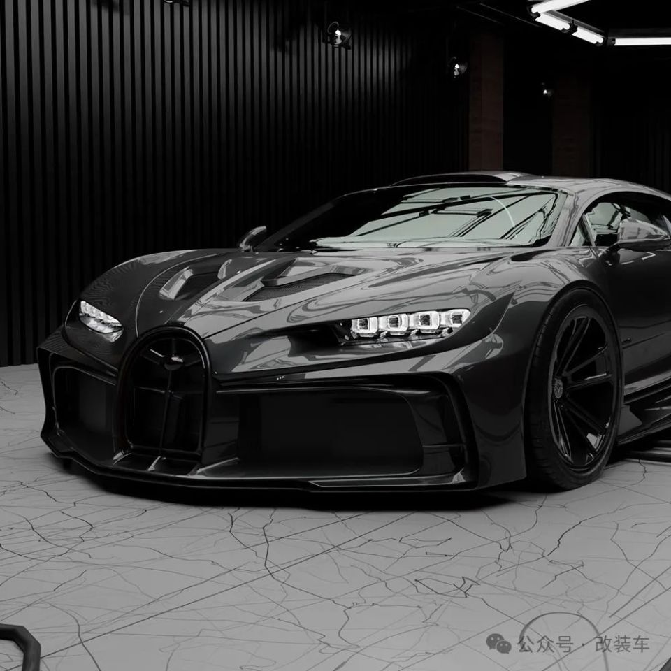 venuum打造黑武士布加迪chiron