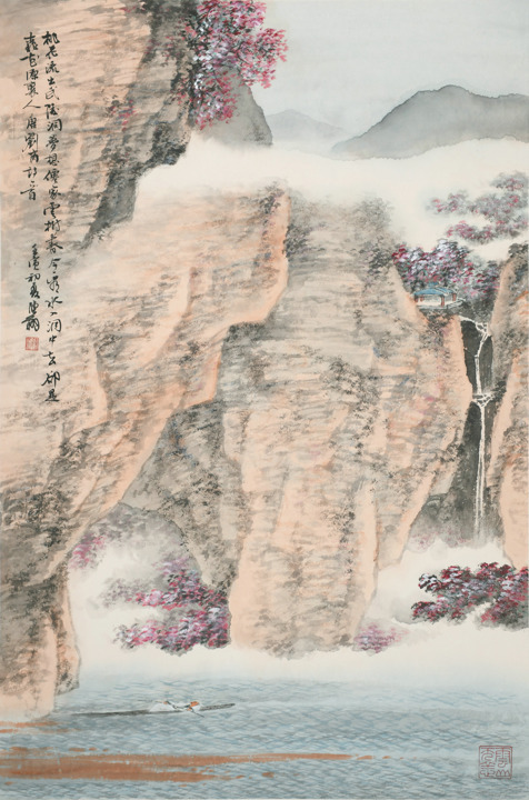 书与画深度交融，海派书画名家作品展拉开帷幕-腾讯新闻