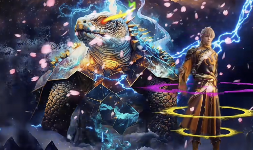 斗罗大陆:新史莱克七怪武魂展示,徐三石黄金玄武霸气侧漏,天梦冰蚕有