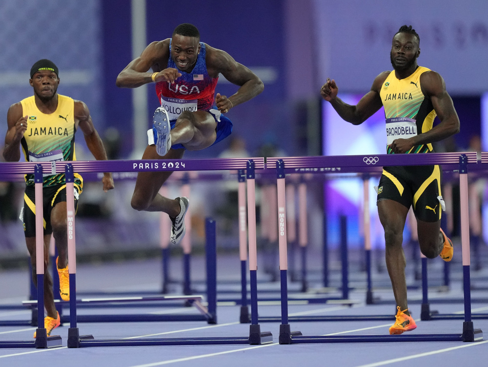 巴黎奥运会丨田径——男子110米栏赛况(23)