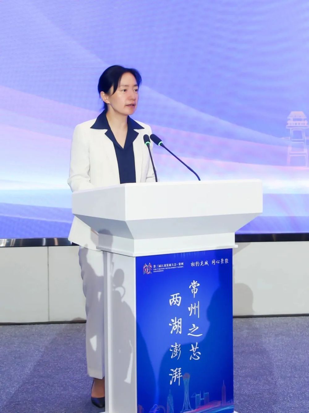 第三届江苏发展大会常州之芯两湖澎湃活动举行