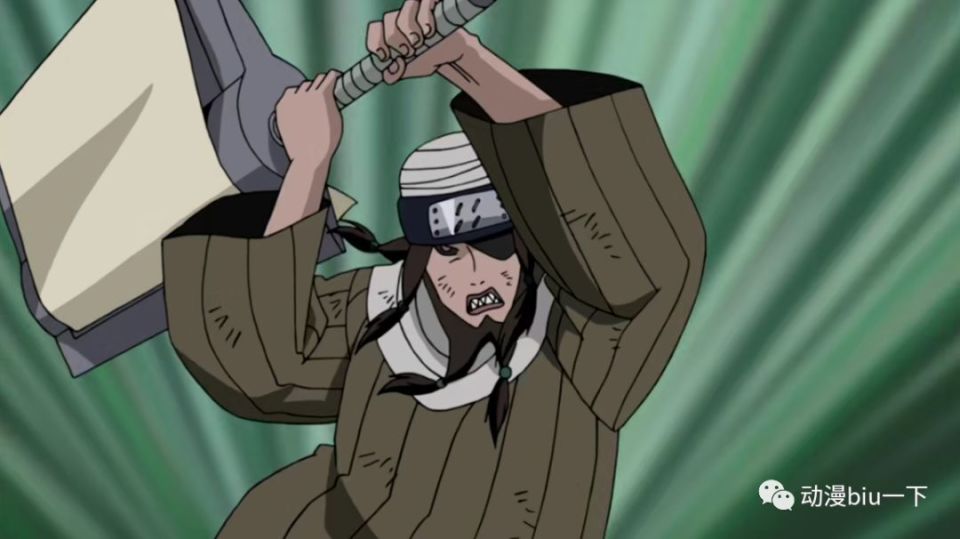 无梨甚八,和栗霰串丸一起被称为无情二人组,在和迈特戴的战斗中死亡