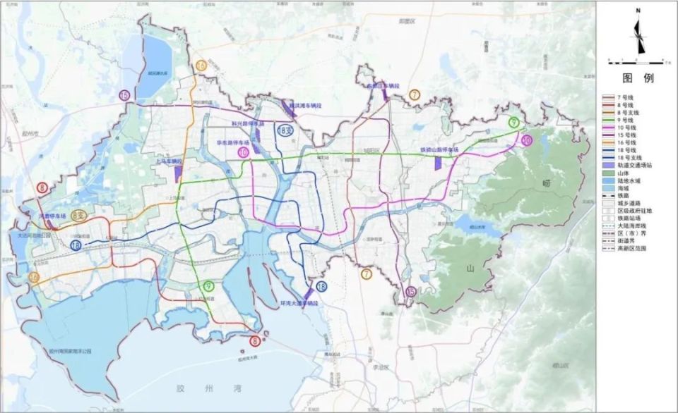 这次是青岛地铁18号线!