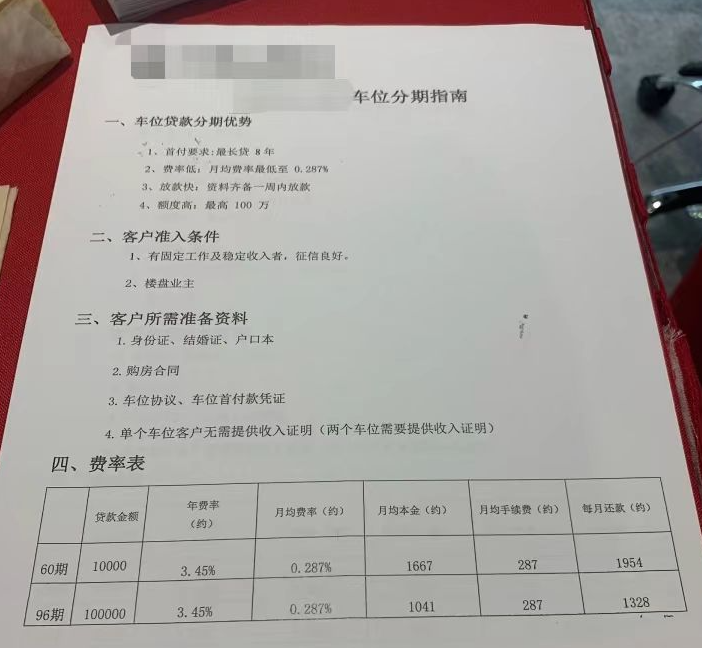 同样贷款买车位,利率3.65%和3.30%,怎么选?