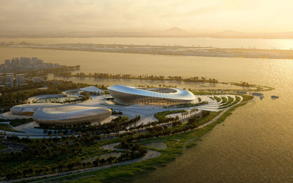 南沙大型城市综合体实施方案出炉主体育场大部分观众可看海