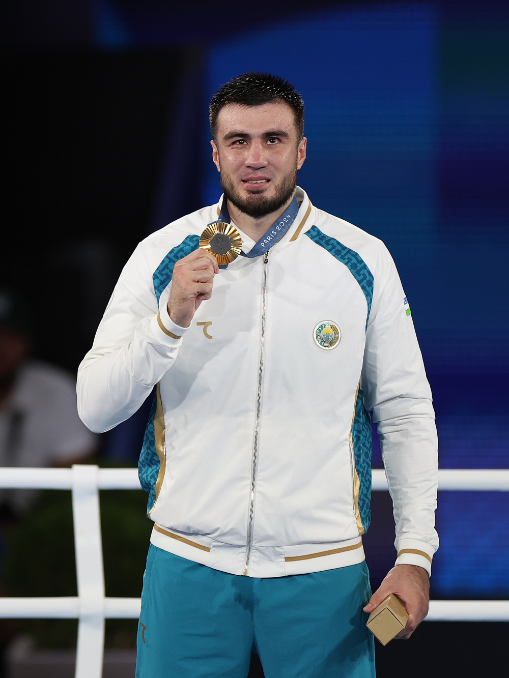 巴黎奥运会丨拳击——男子92公斤以上级决赛:乌兹别克斯坦选手夺冠(3)