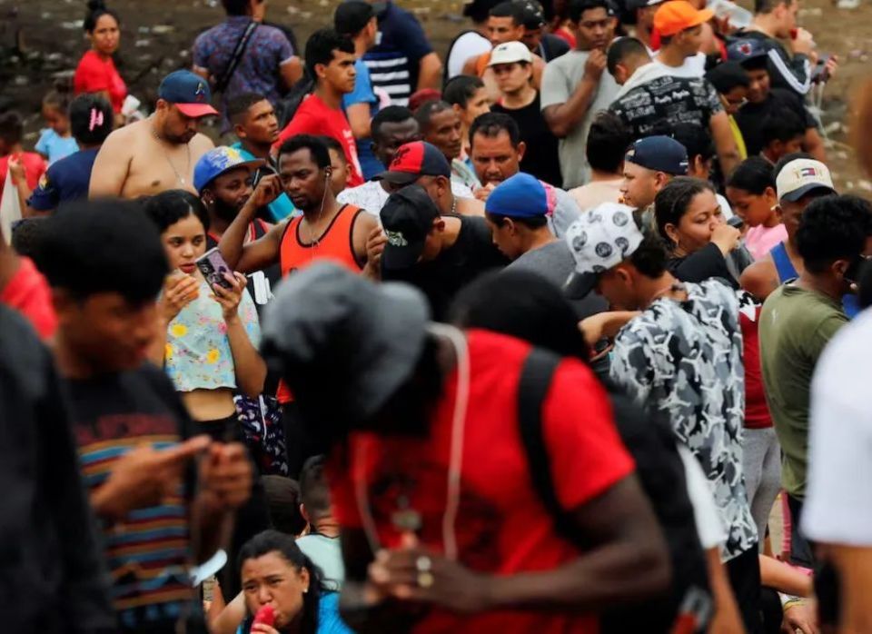 根据巴拿马移民机构的数据,去年从南美洲向北踏上危险旅程到达美国的