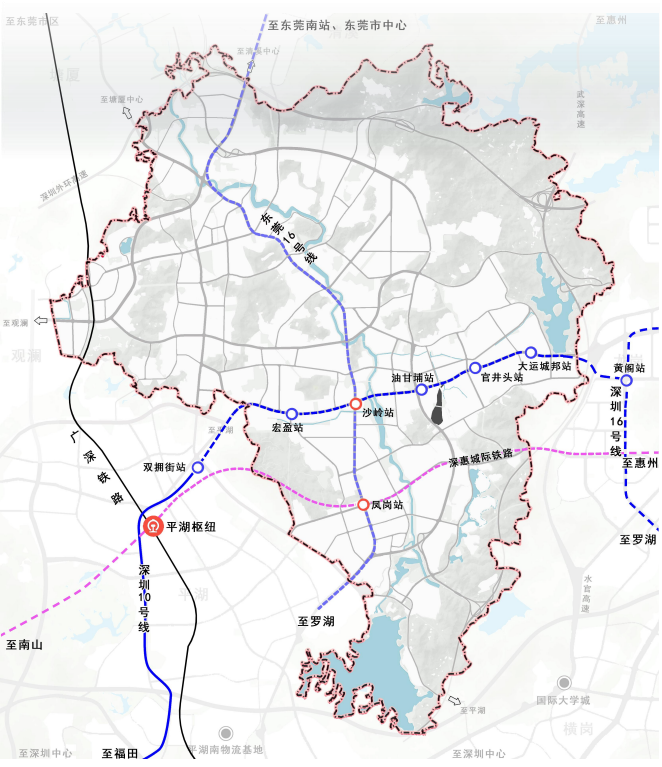 东莞轨道交通2035规划图片