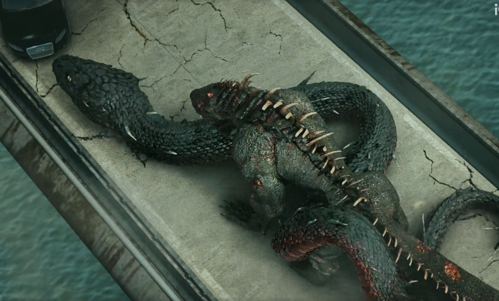 整部电影片长不到75分钟,纯粹就是一集电视剧的体量,片中出现的变异