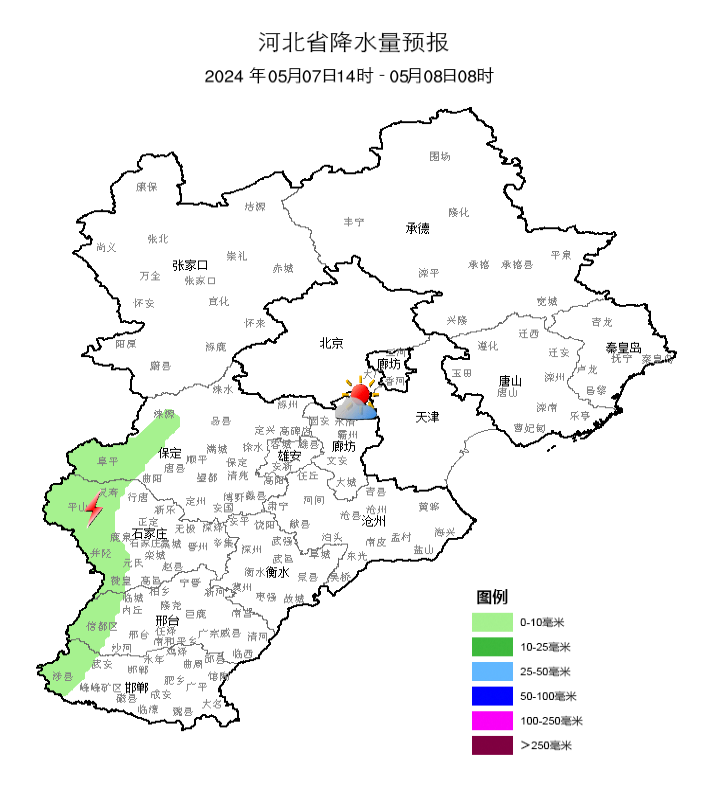 涞水天气图片