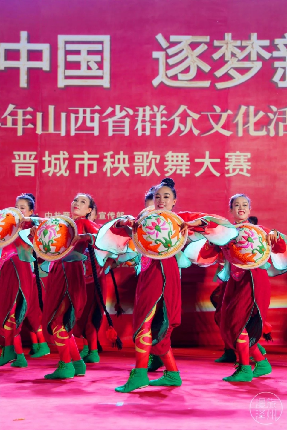 《盛世秧歌》《一圪嘟秧歌》《非遗民俗九莲灯》《桃花红杏花白》