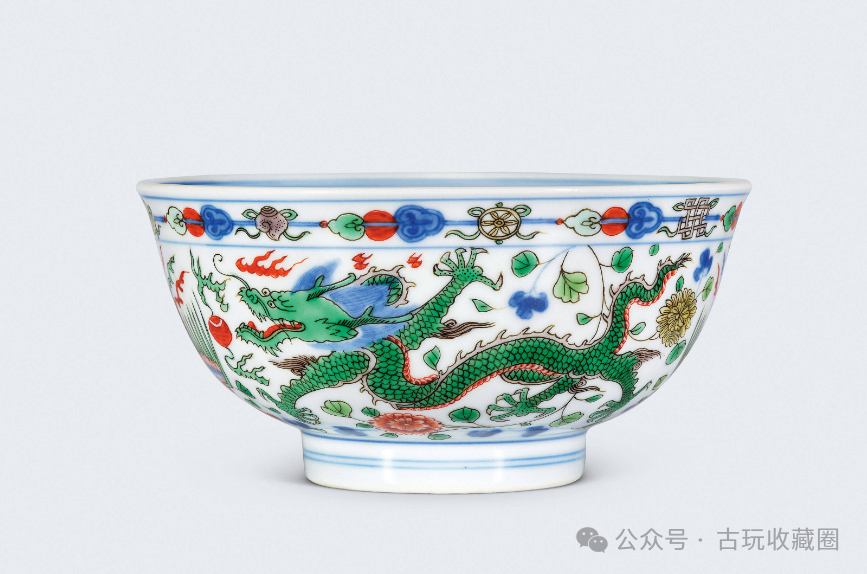 清康熙五彩龙凤纹碗-腾讯新闻