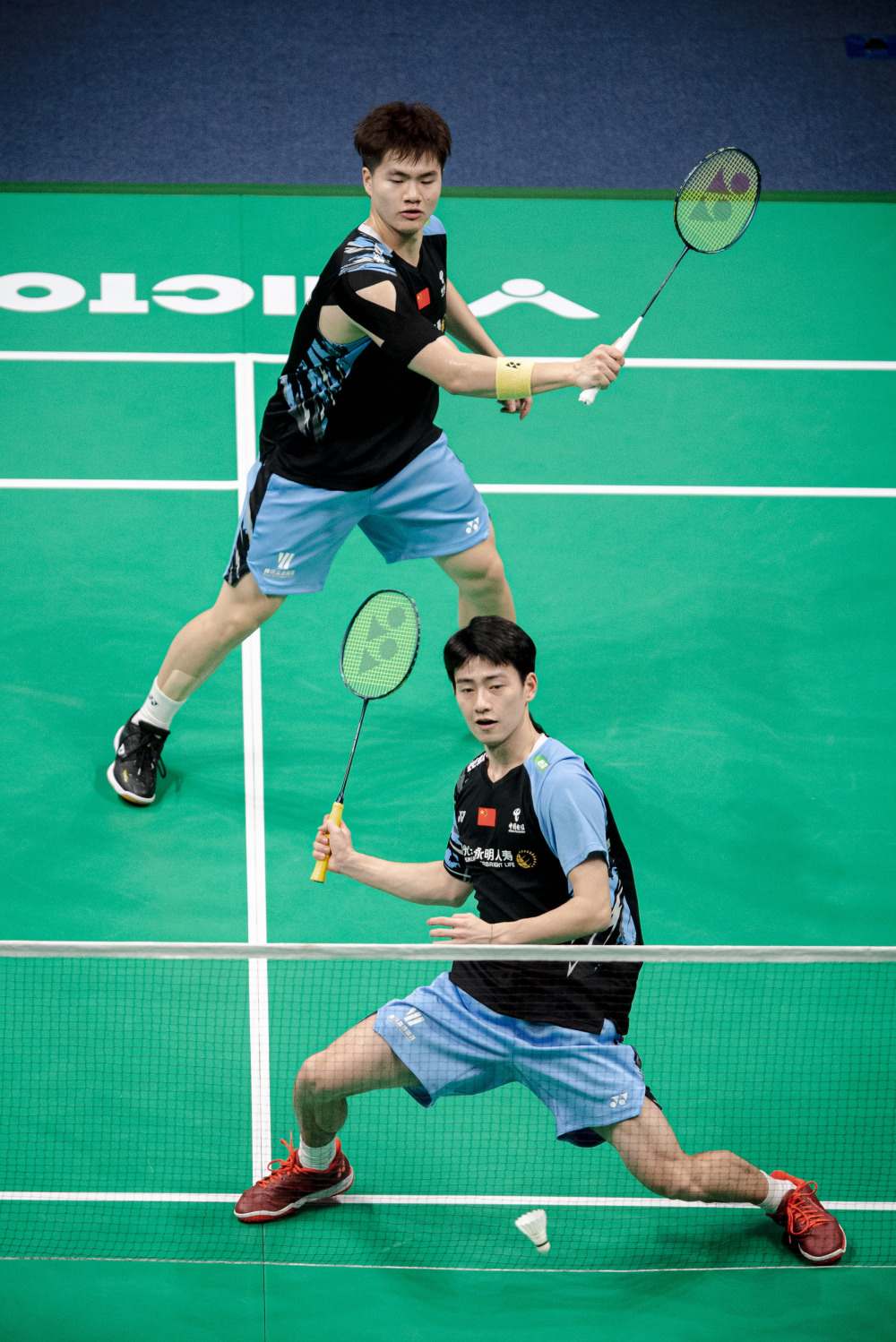 羽毛球亚锦赛梁伟铿王昶晋级男双决赛