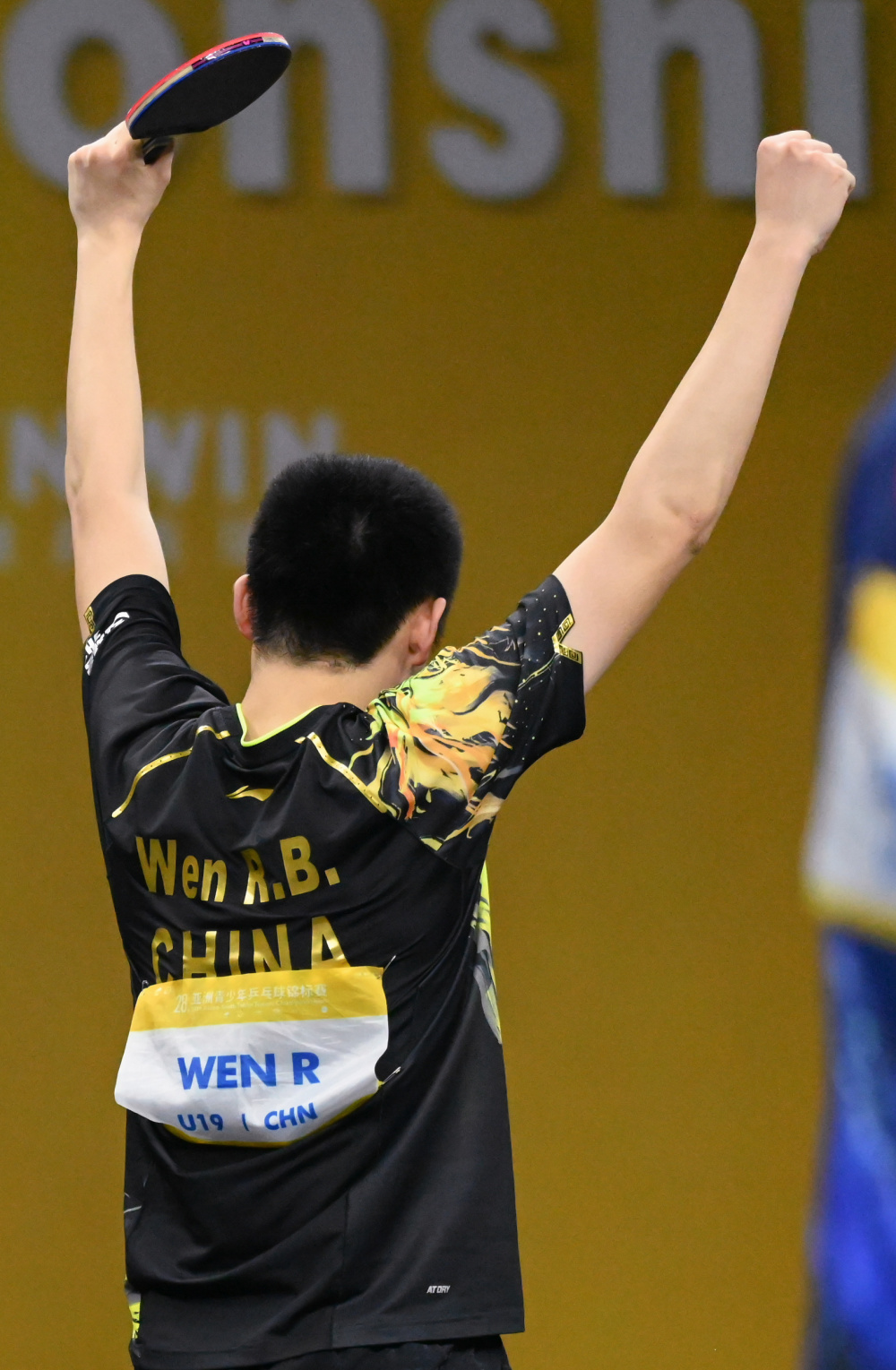乒乓球——亚洲青少年锦标赛u19男单赛况