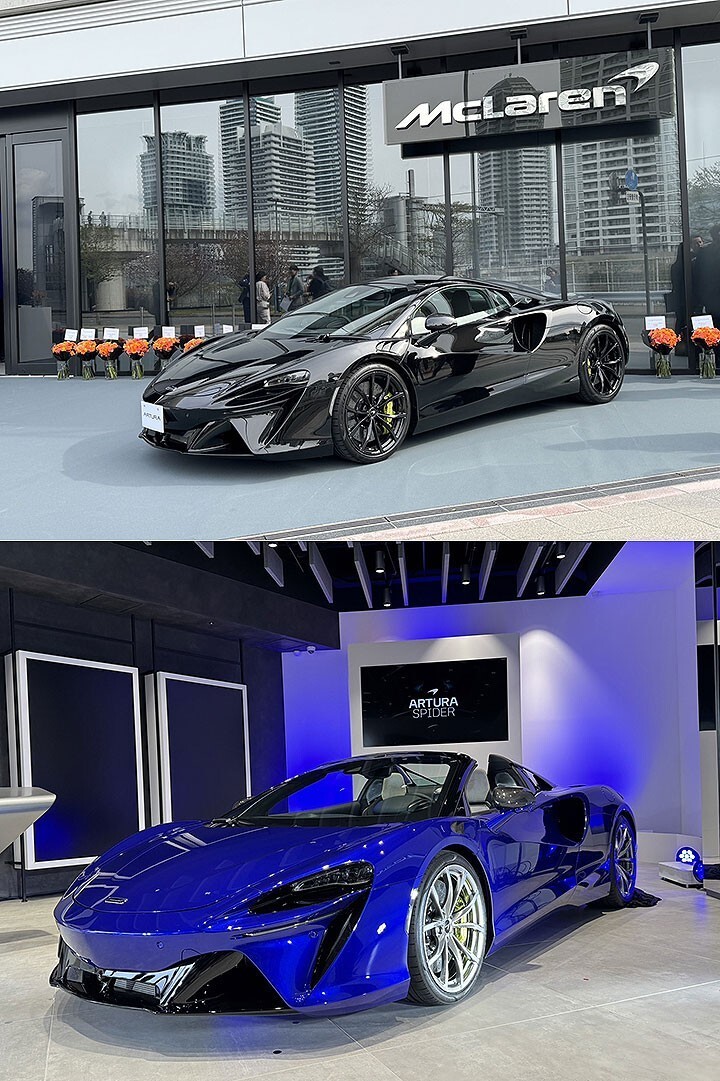 亚洲首发日本直击,迈凯伦artura spider有多帅_腾讯新闻