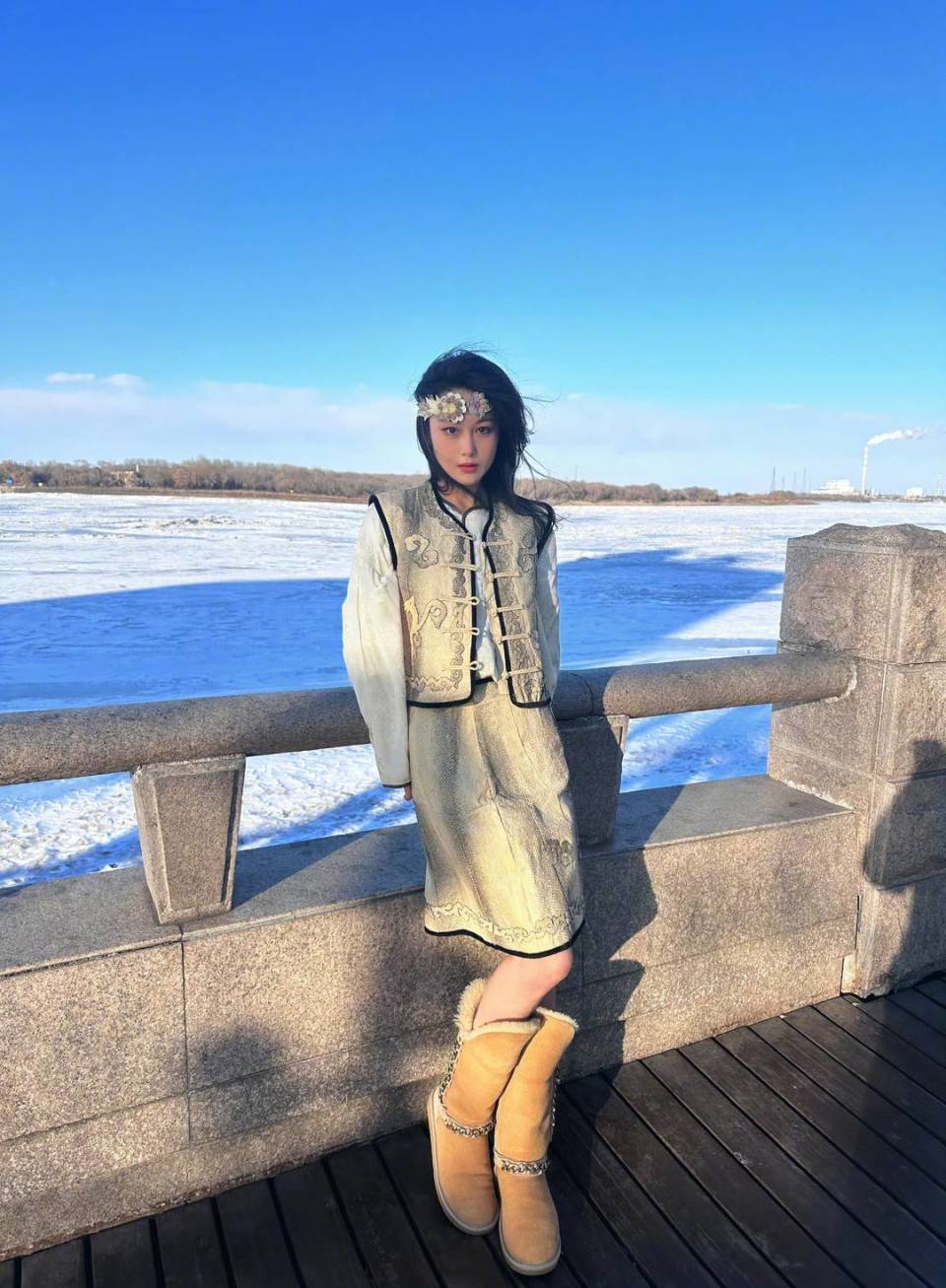 张馨予赞叹的鱼皮衣不仅能吃还是非遗