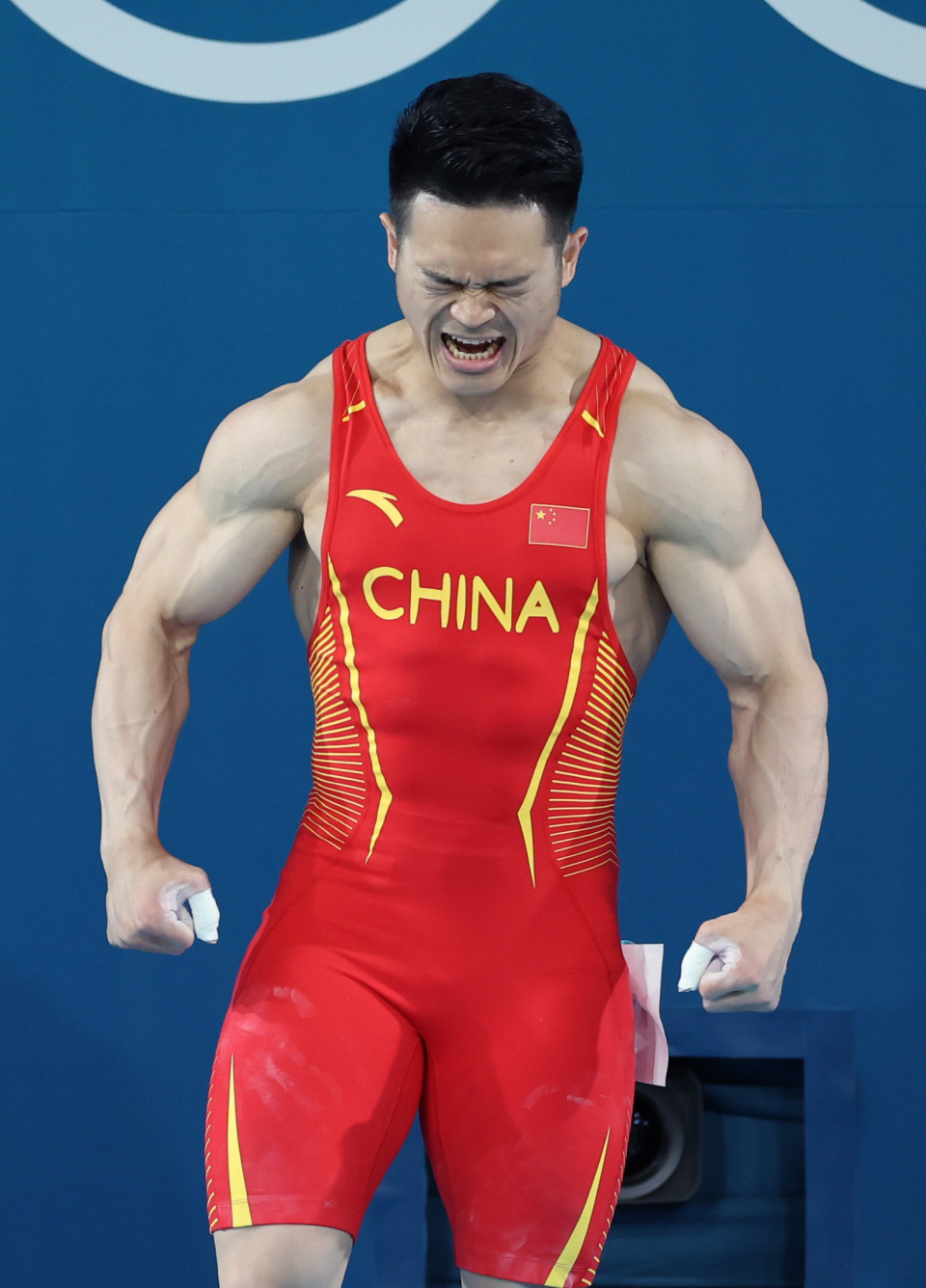 巴黎奥运会丨举重——男子73公斤级:石智勇无缘奖牌