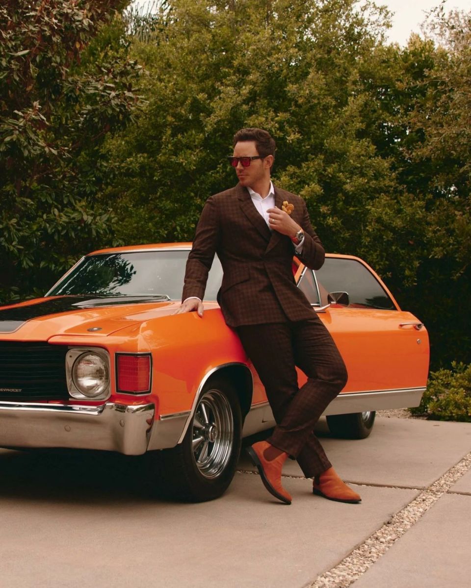 骚气十足,星爵最新帅气写真!