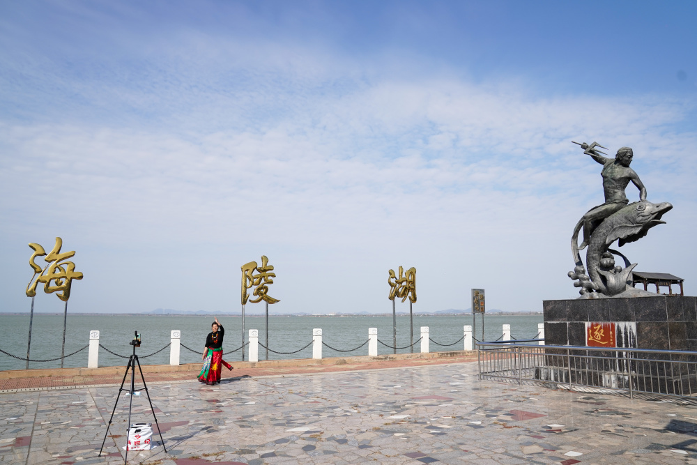 江苏连云港石梁河水库绘幸福河湖新画卷