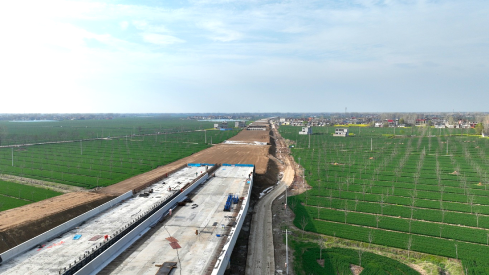 合肥至周口高速公路临泉西出口临泉西出口小编带大家看看项目最新进展