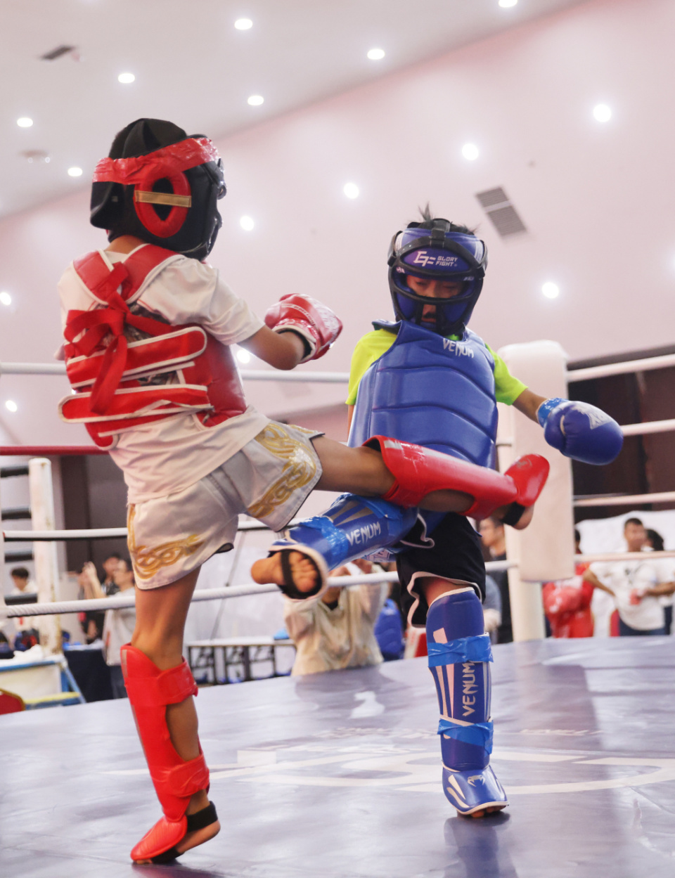 青少年自由搏击联赛今日开打