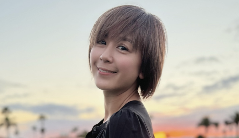 前TVB“甜妹”唐宁曝现状，43岁满头白发大变样让人认不出来？_腾讯新闻
