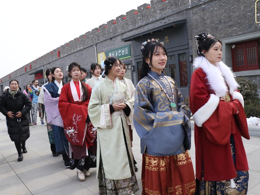 文博園裡鬧新春,傳統民俗賀新年.