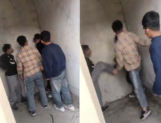 "要不是杀人犯法,一刀捅死你"!网传一初中生遭同学群殴….