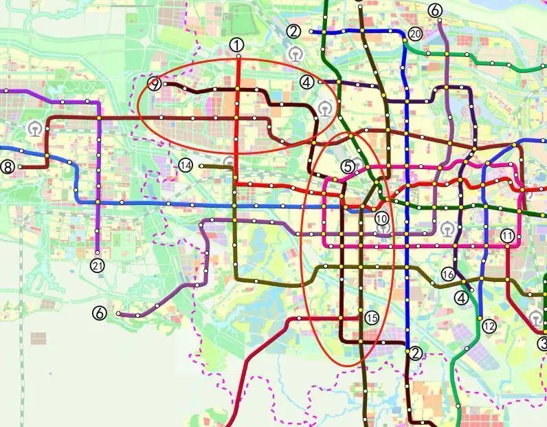 郑州地铁规划图9号线图片