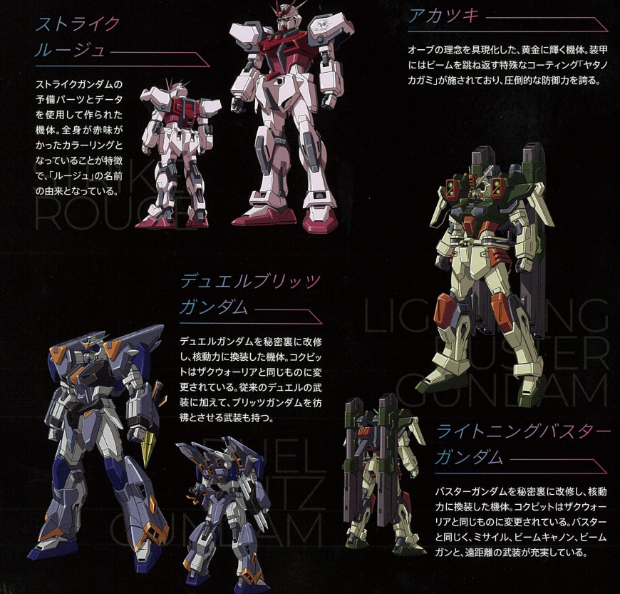 高达seed剧场版部分机体设计思路公开飞升自由和不朽正义原本是量产机