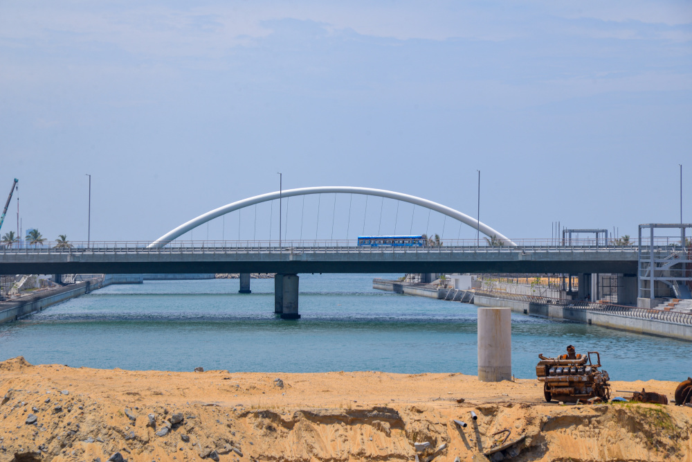 探访建设中的斯里兰卡科伦坡港口城_腾讯新闻