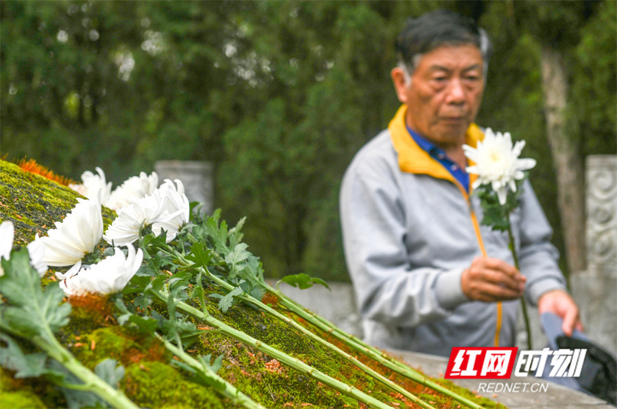 湖南道县:清明节前祭英烈(组图)_腾讯新闻