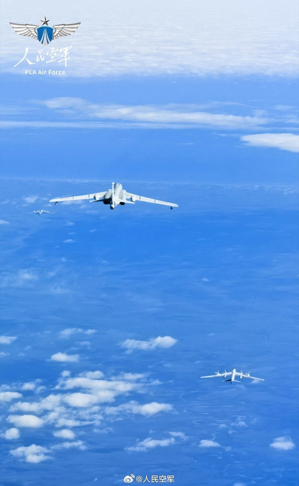 中国战轰君临北太平洋!