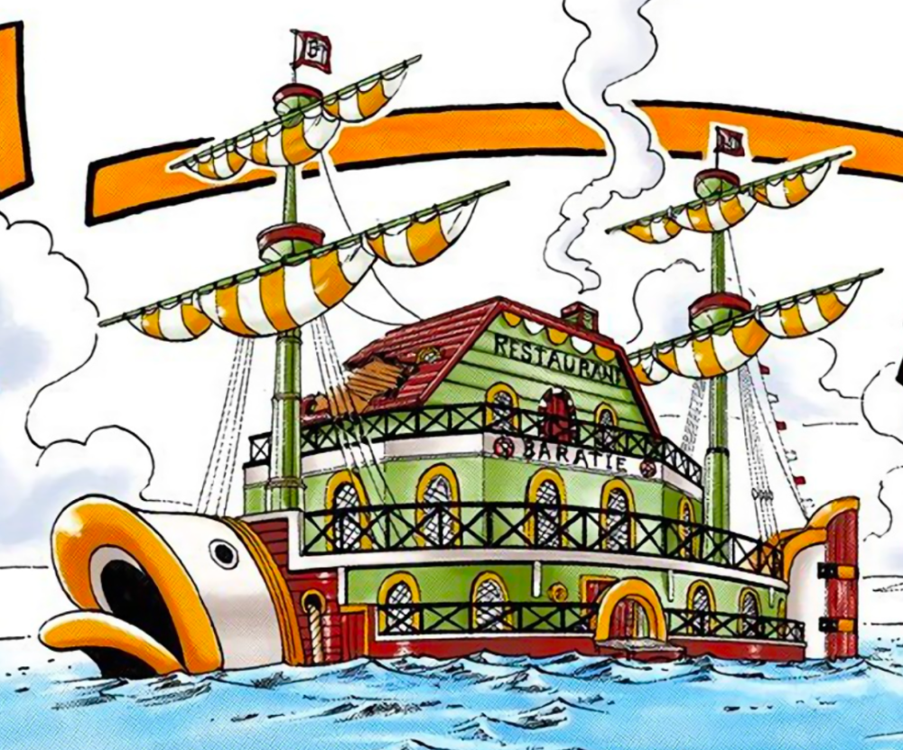 海贼王"船只"盘点【东海篇-阿拉巴斯坦篇】你知道罗宾之前的船什么样