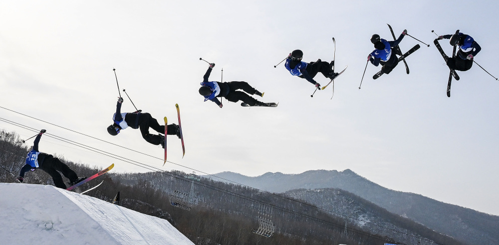 自由式滑雪——公开组男子大跳台赛况