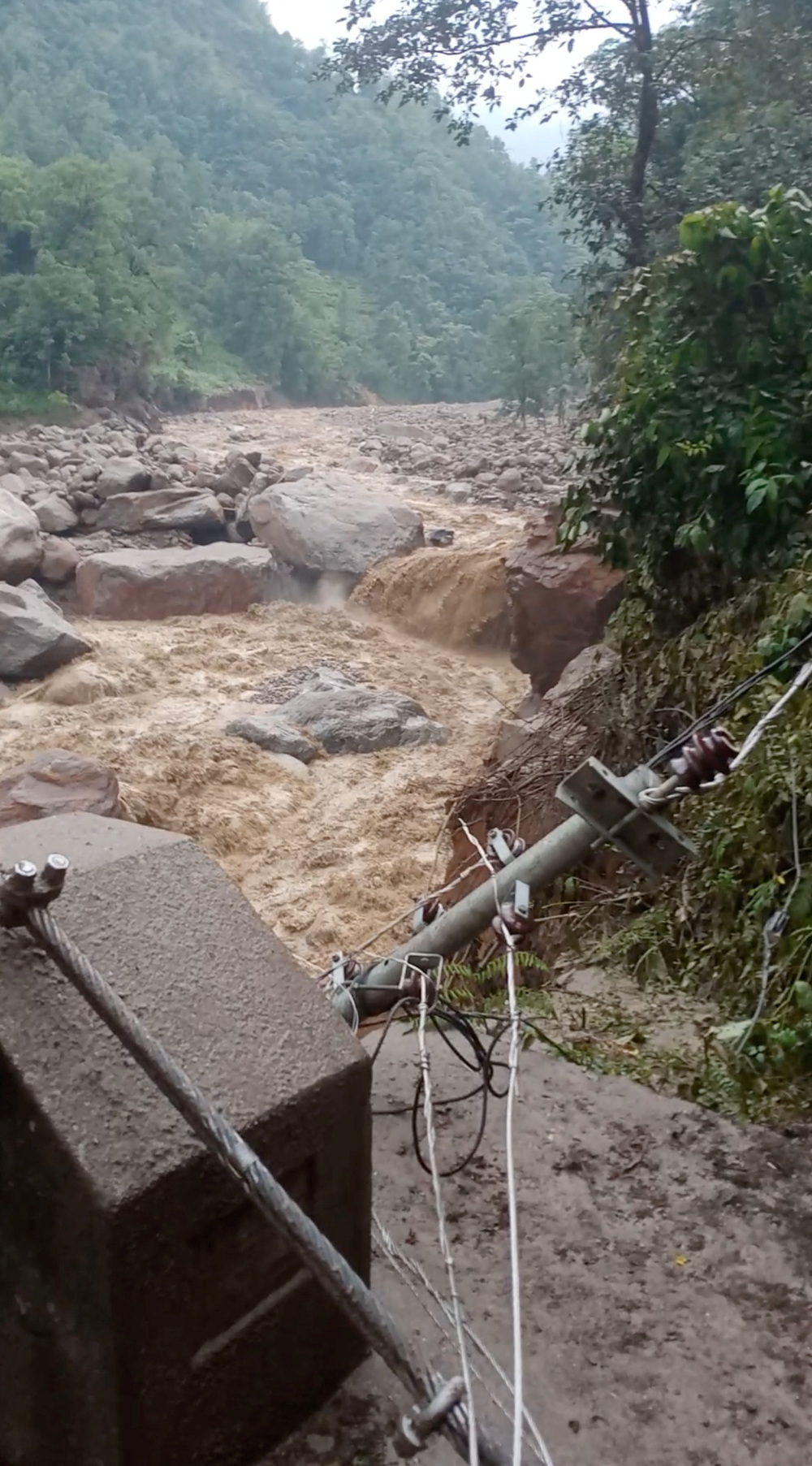 (外代一线)尼泊尔东部洪水