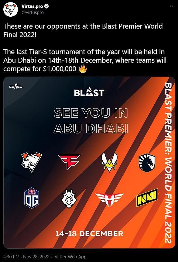 【CSGO】VP战队仍将以outsiders名义征战BLAST全球总决赛_腾讯新闻