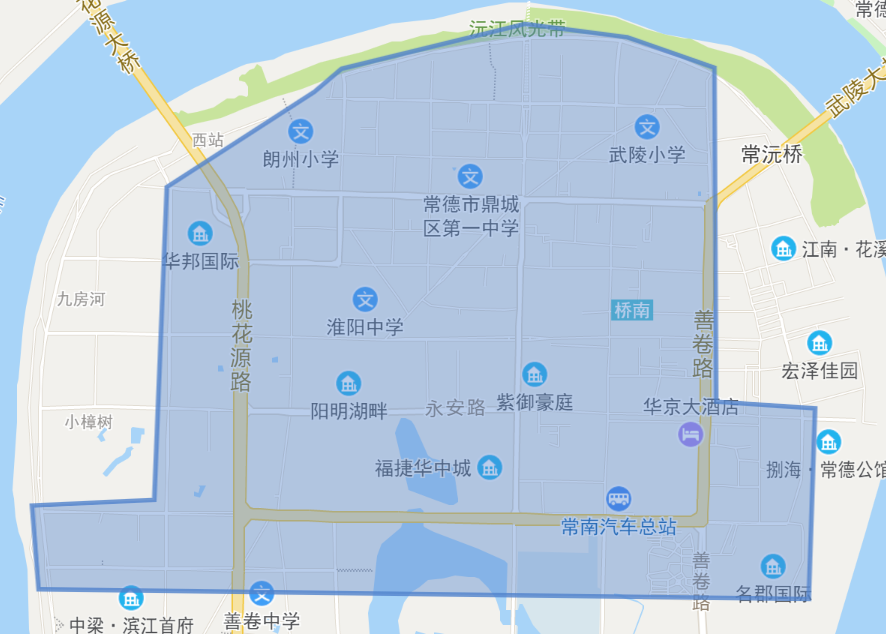 7月10日起鼎城区试运行动态公交