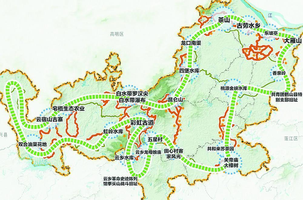 江门鹤山启动千里步道项目300年历史彩虹古道融入其中