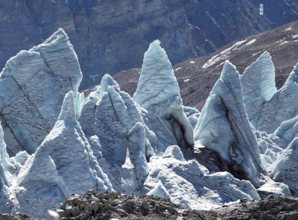 山岳冰川图片