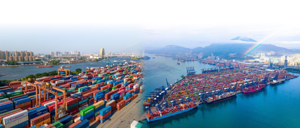 粤港澳大湾区首条佛山南海深圳盐田跨境电商组合港快线开通