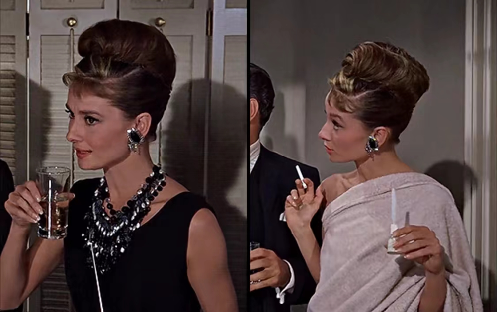 看完蒂凡尼的早餐赫本的造型才知道每一套都是盛宴装优雅极了