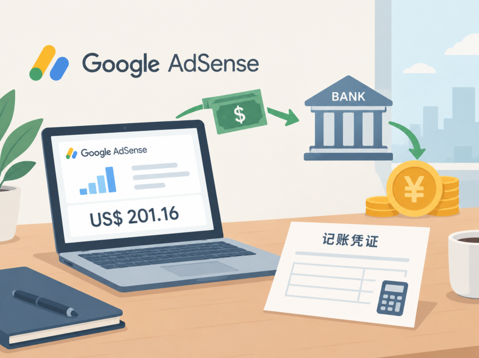 谷歌Adsense跨境对公收款｜小规模公司记账、报税、收结汇完整实操笔记