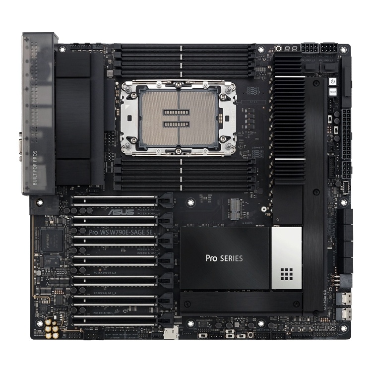 华硕推出pro ws w790系列工作站主板:与至强w-3400相匹配_腾讯新闻