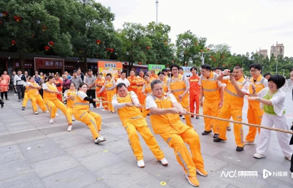 致敬环卫人，护航全运会！东莞这场运动会欢乐多多