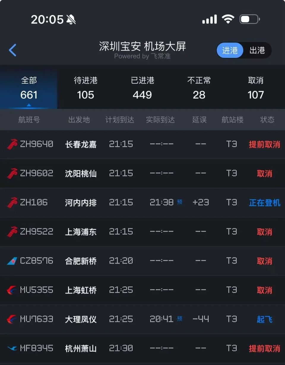 深圳机场“We are sorry”冲上热搜第一，受暴雨影响，连日来大面积航班延误、取消，旅客滞留，有旅客航班因天气延误，改签后再次遭遇延误_腾讯新闻