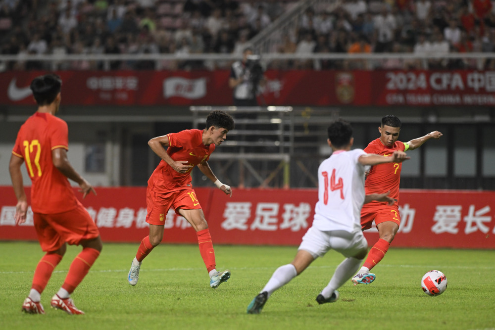 足球——国际邀请赛:中国u21胜越南u21