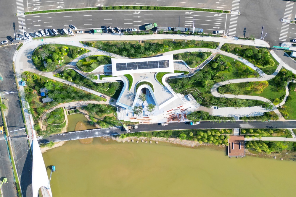 青岛张村河生态公园9月1日试开放,生态美景等你来"预见"